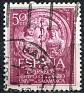 Spain 1953 Salamanca University 50 CTS Dark Carmine Edifil 1126. Spain 1953 Edifil 1126 Reyes usado. Uploaded by susofe